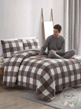 MORGAN Home Ashton 3pc Full/Queen Comforter Set